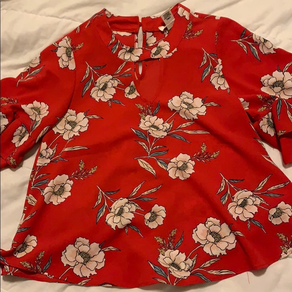 Floral blouse